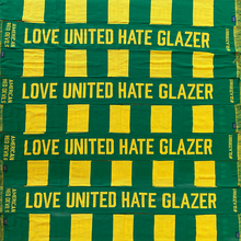 Load image into Gallery viewer, #GlazersOut Manchester United Protest Scarf