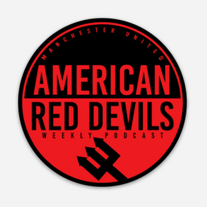 American Red Devil Weekly Podcast Logo Sticker