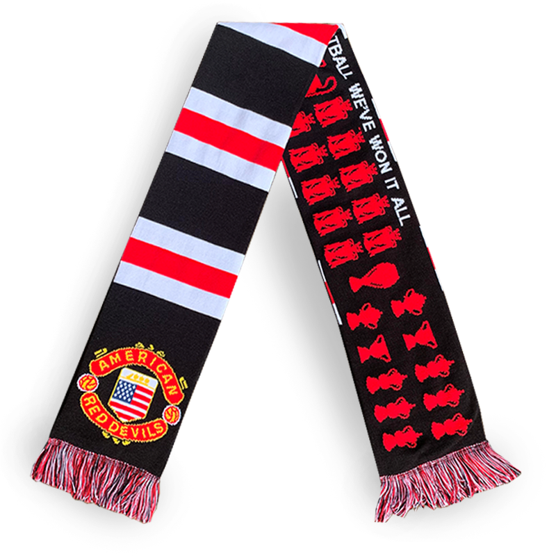 American Red Devils 2020/2021 Scarf - We've Won It All!