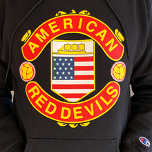 Load image into Gallery viewer, Classic American Red Devils Badge Hoodie