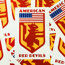 Load image into Gallery viewer, American Red Devils Badge Logo Poster Print