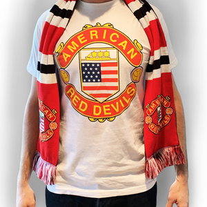 Classic American Red Devils Badge T-Shirt