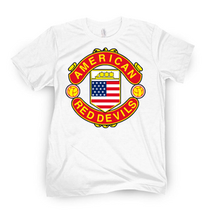 Classic American Red Devils Badge T-Shirt
