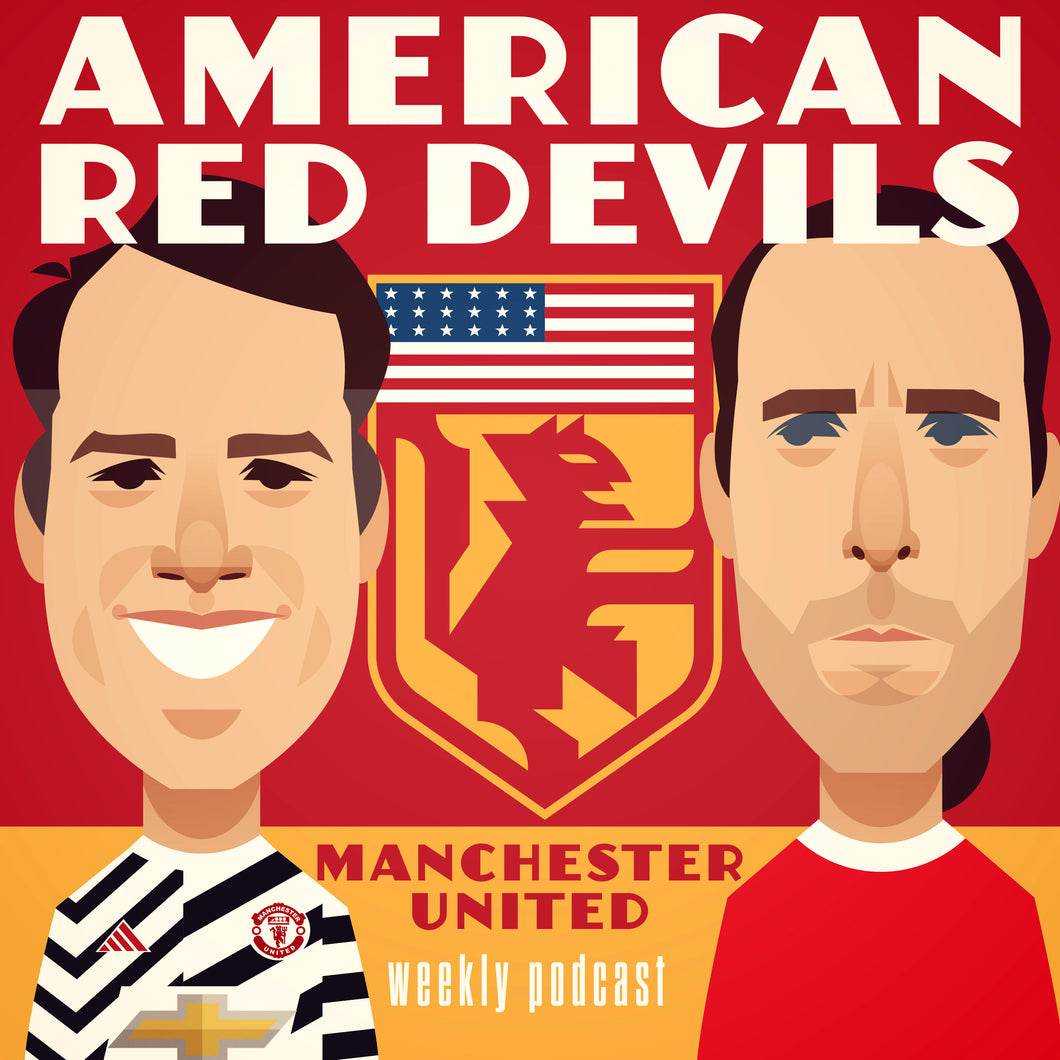 American Red Devils Album Cover Sticker